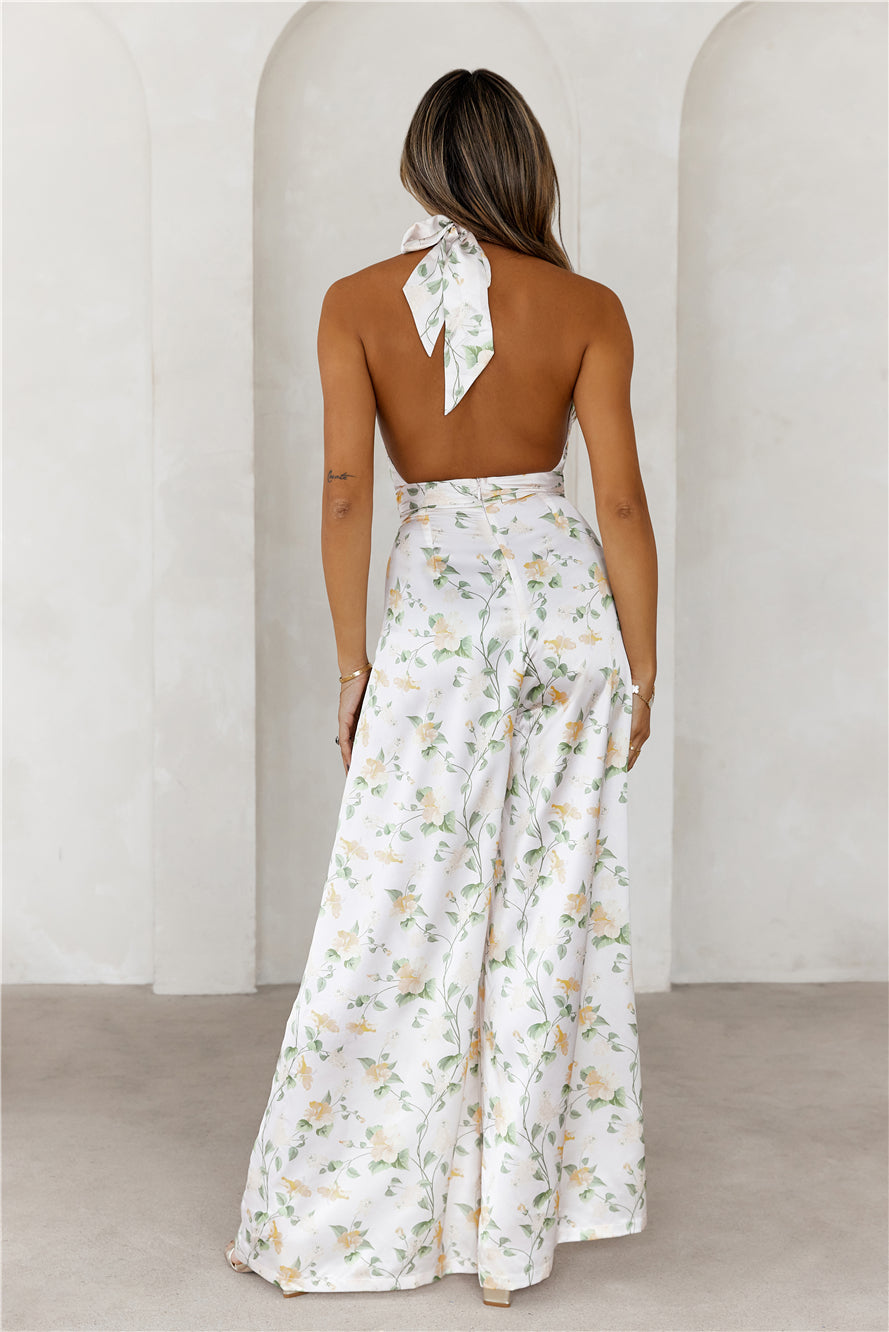Kyrena Halter Saten Tulum — Barzello