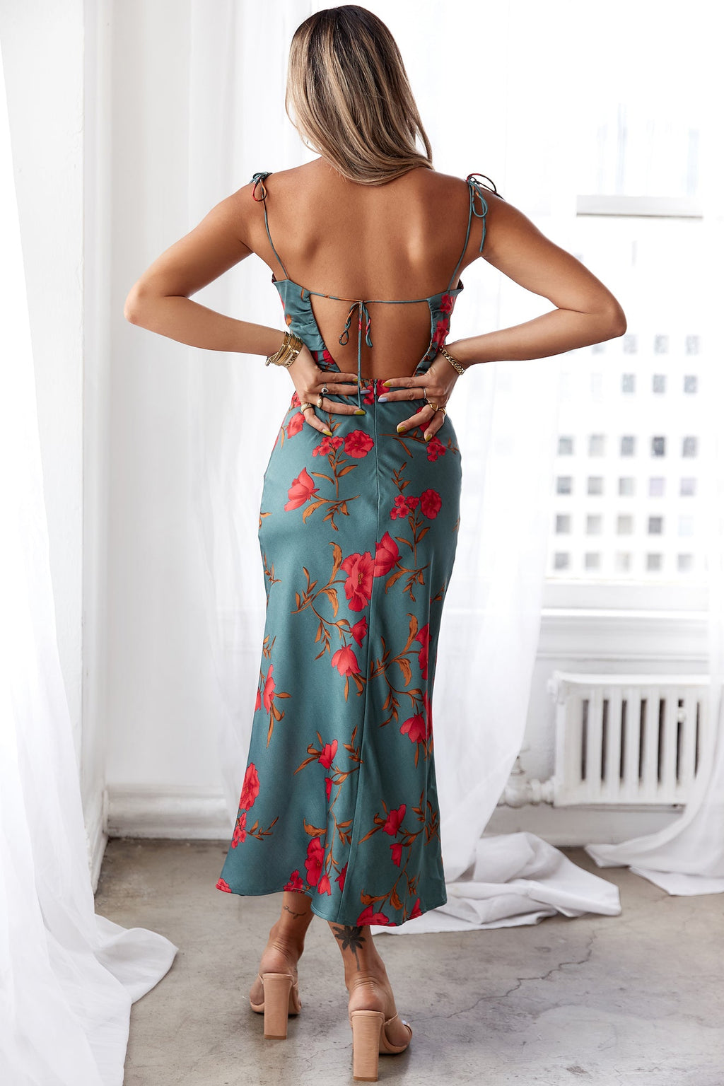 Manon Midi Elbise — Barzello