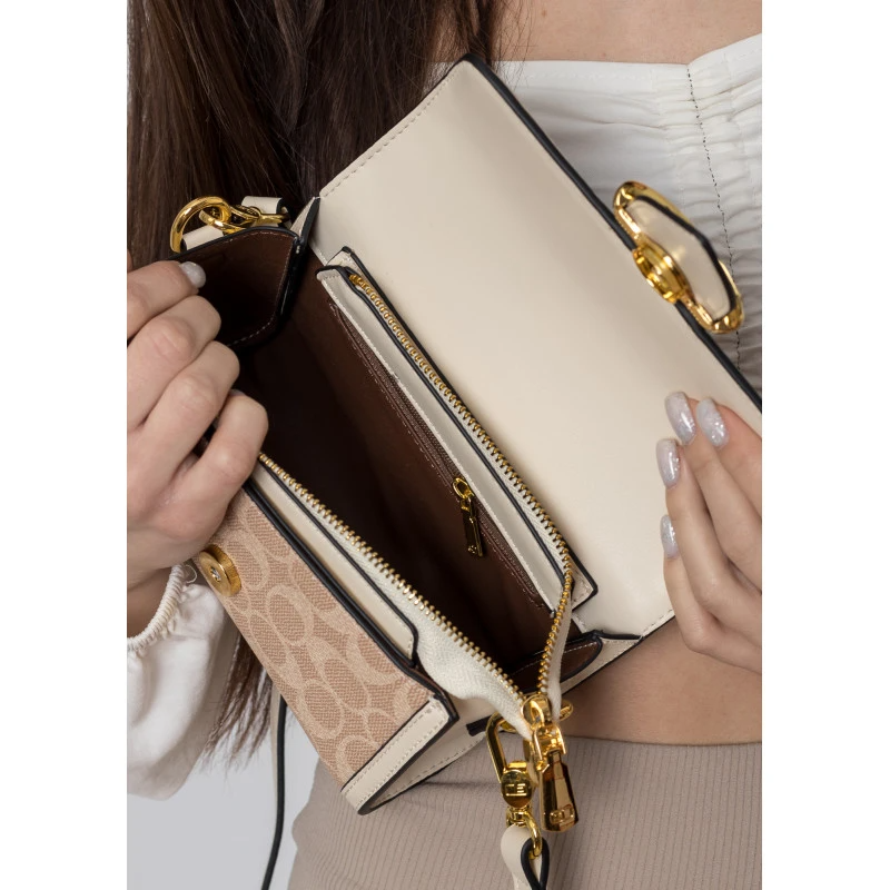 MINI EMERALD BAG White