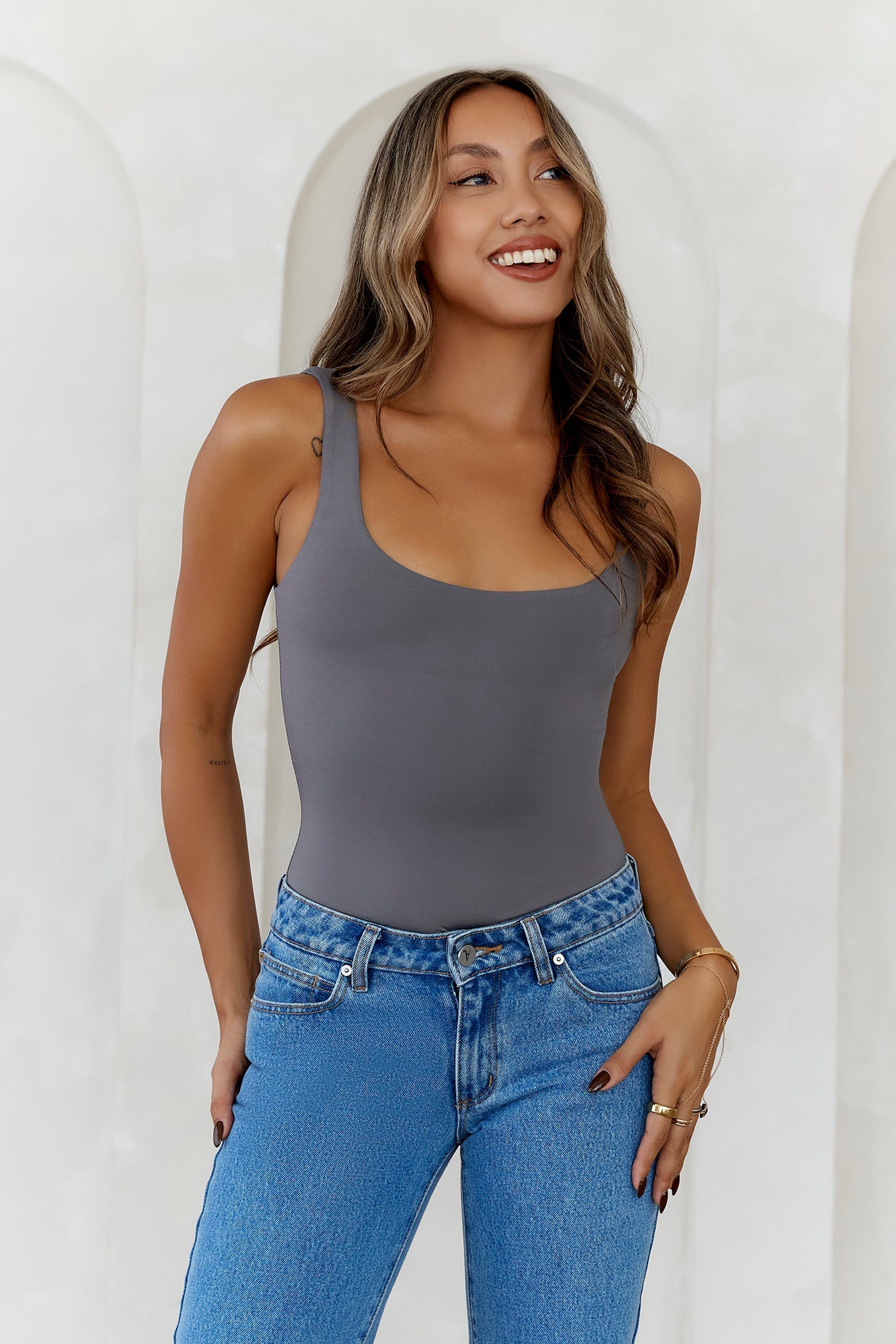 Mirabel Denim Üst — Barzello