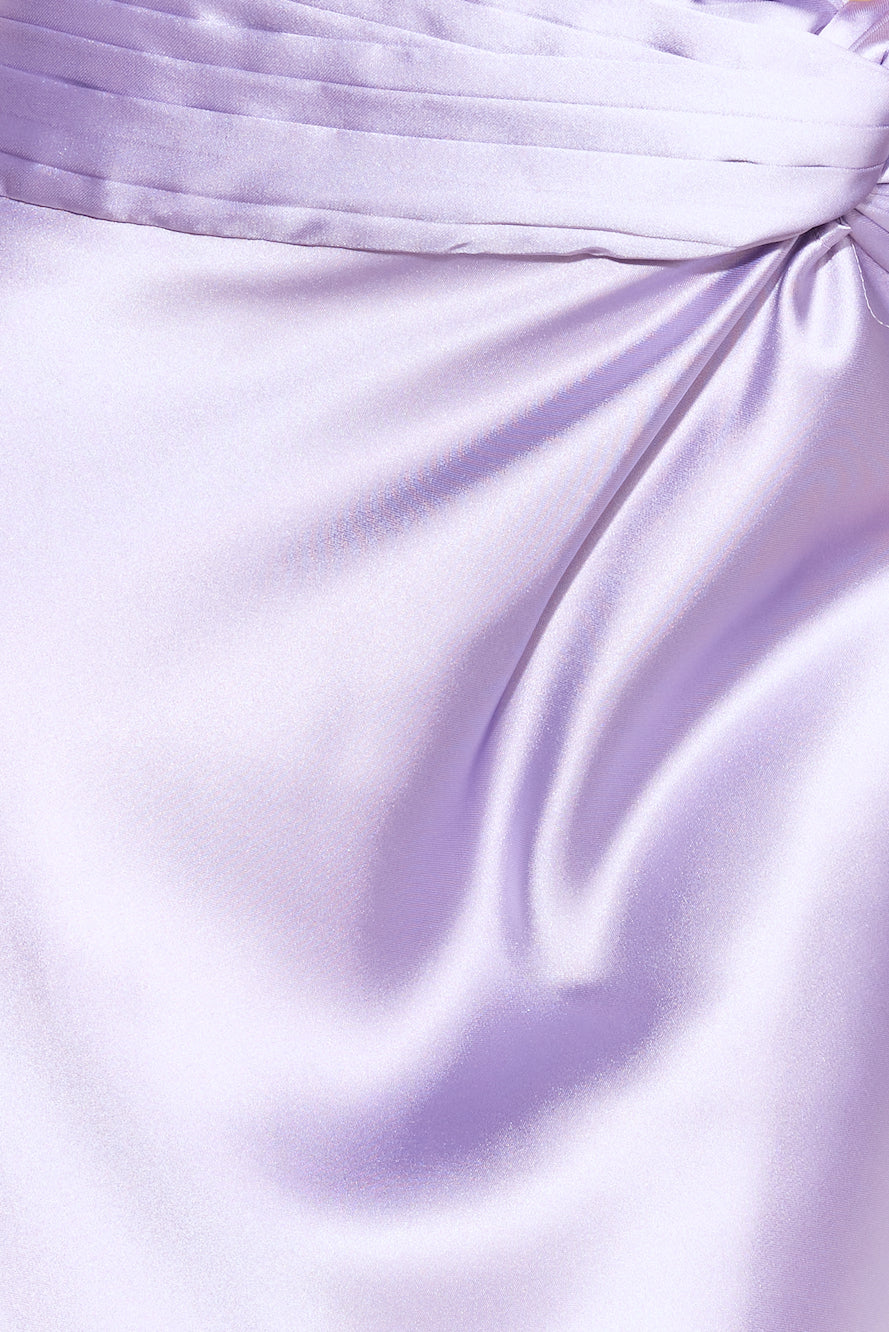 Mirabel Saten Midi Etek — Barzello