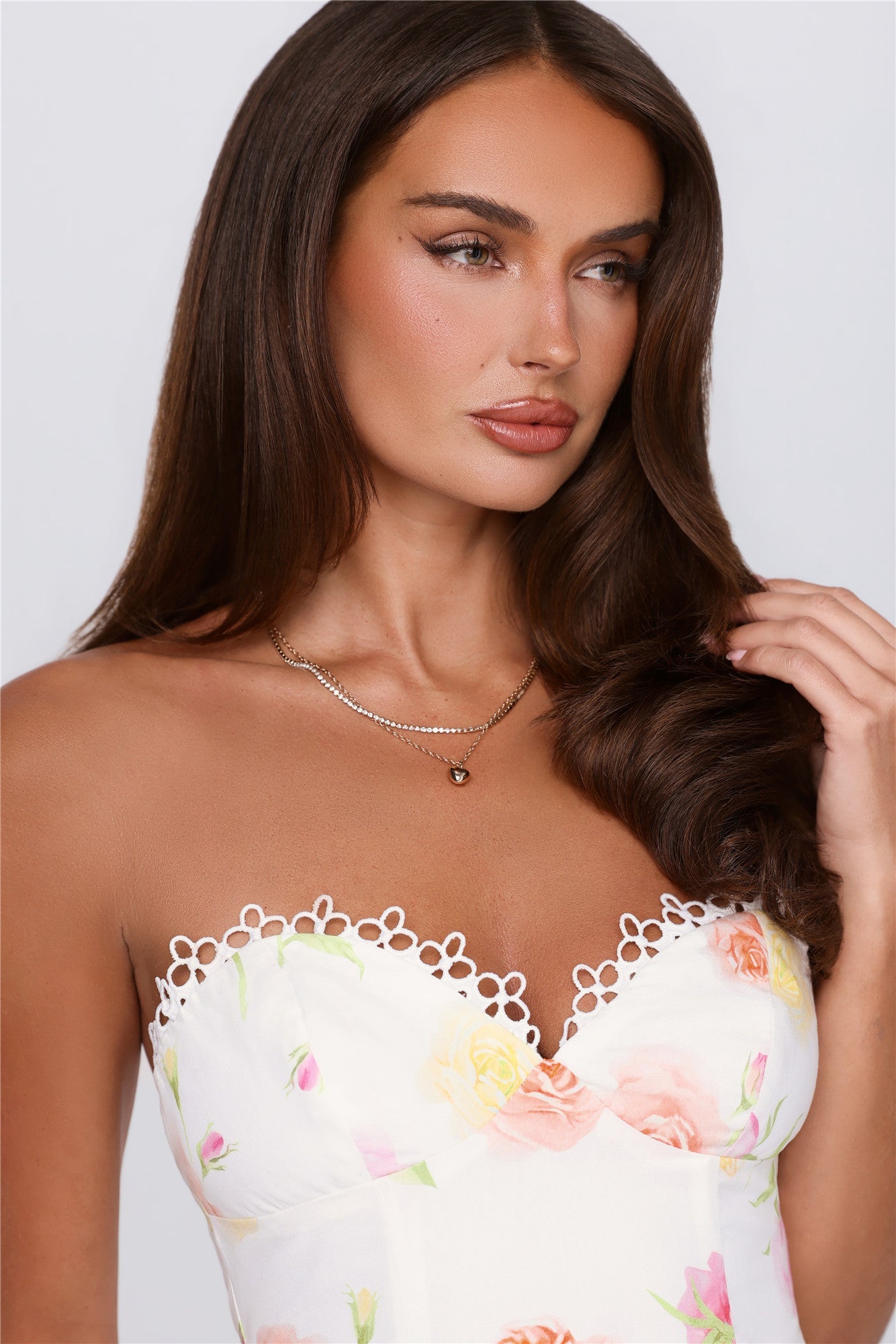 Neroli Nakışlı Mini Elbise — Barzello