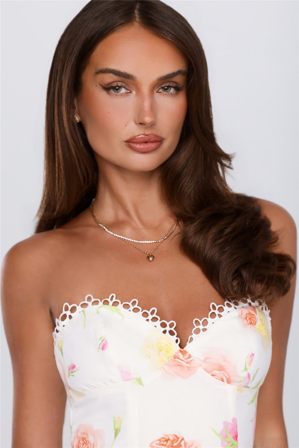 Neroli Nakışlı Mini Elbise — Barzello