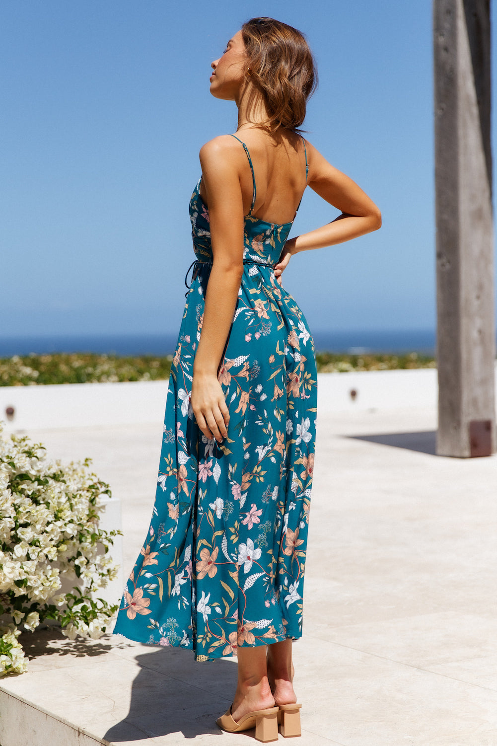 Noelle Midi Elbise — Barzello
