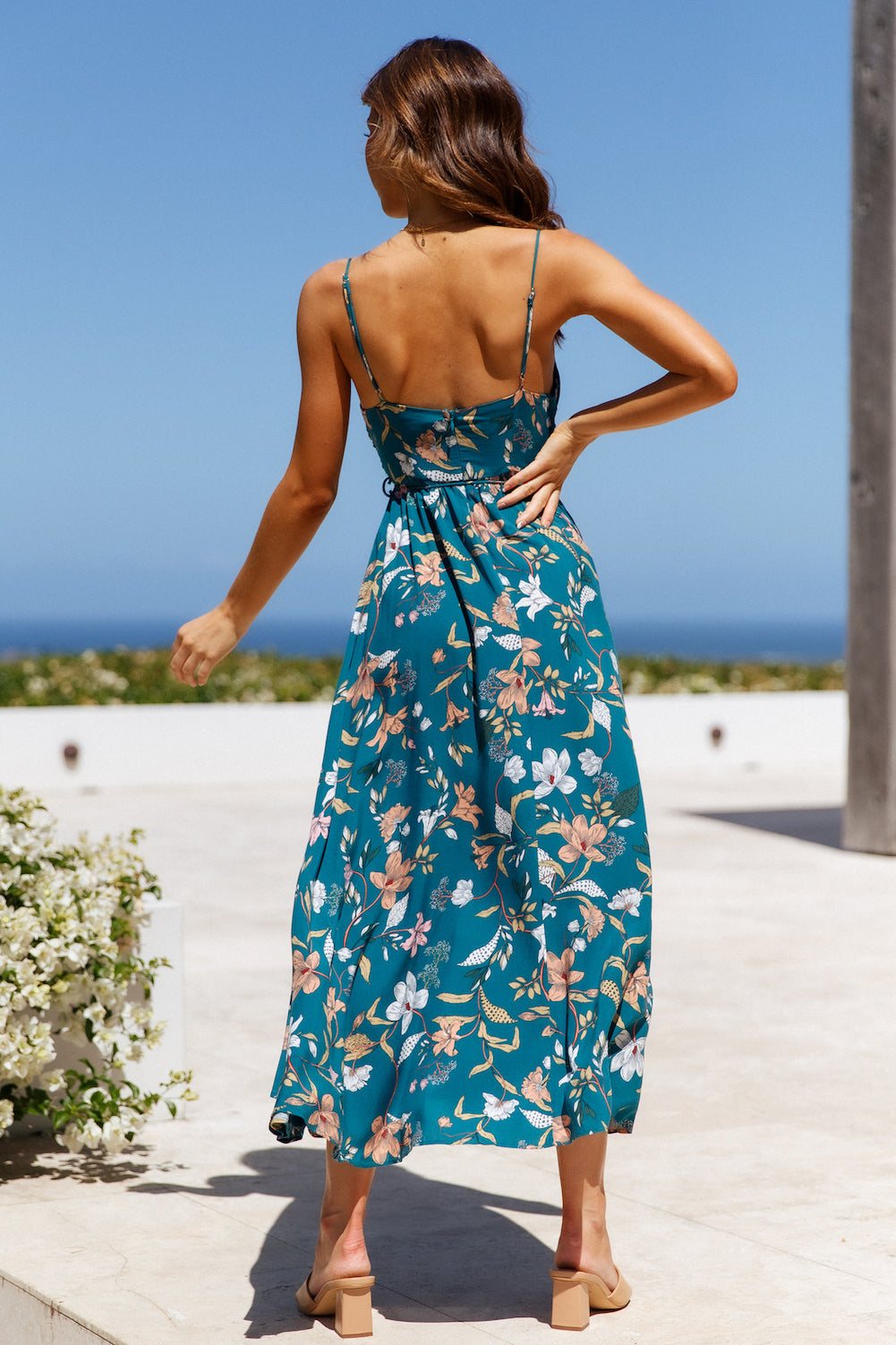 Noelle Midi Elbise — Barzello