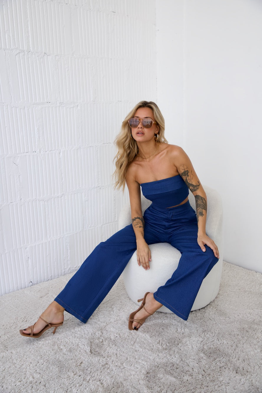 Ondina Denim Üst — Barzello