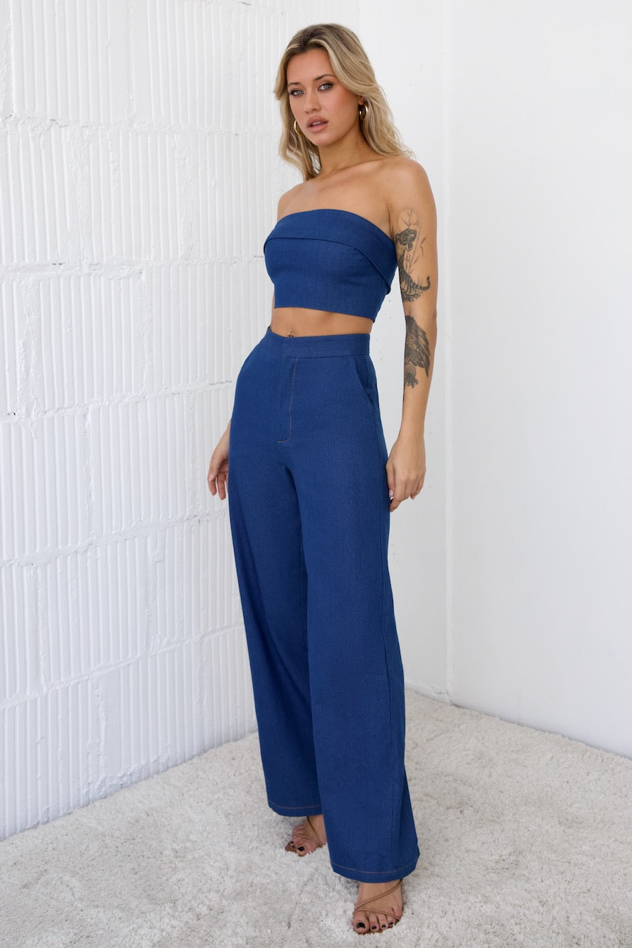 Ondina Denim Üst — Barzello