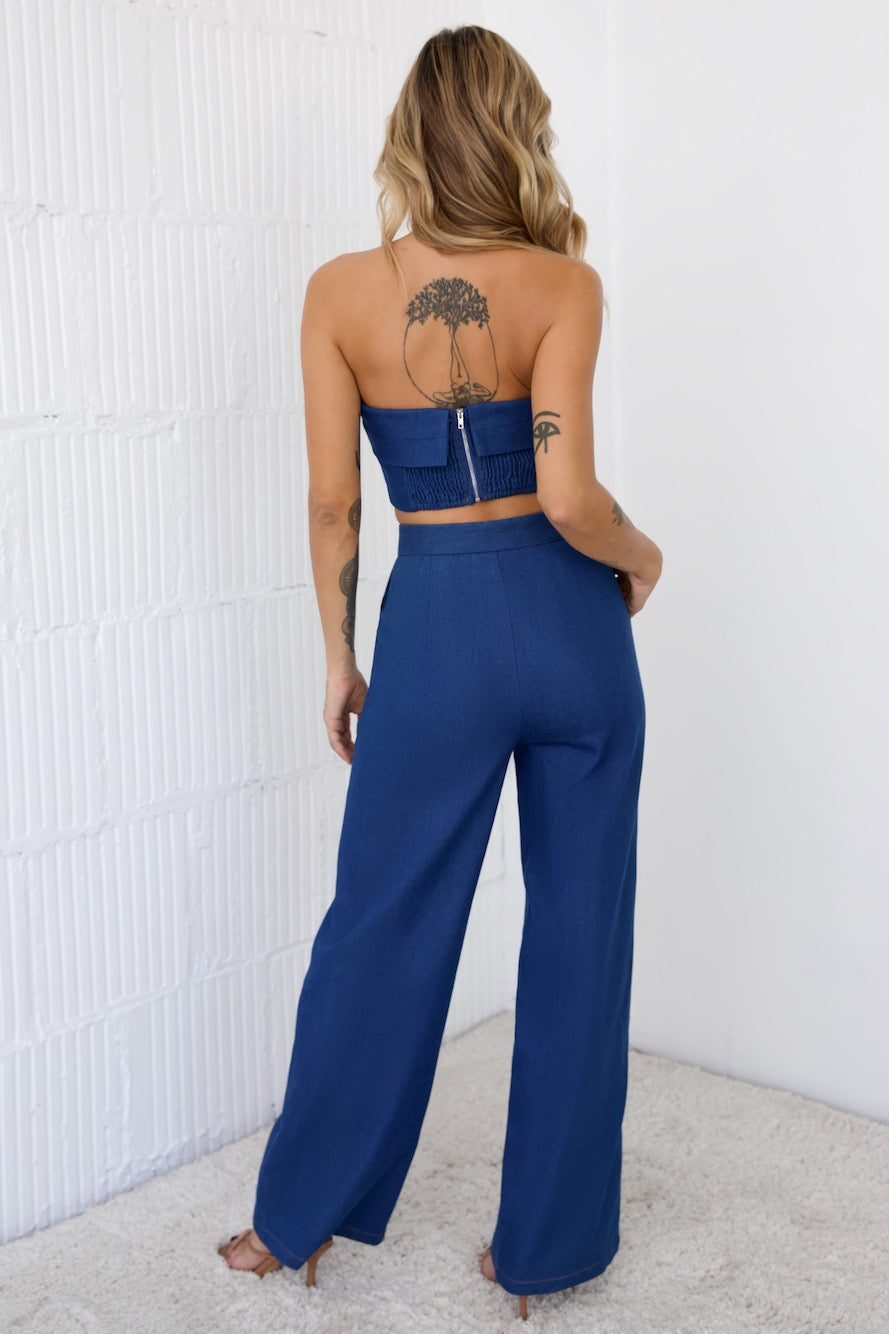 Ondina Denim Üst — Barzello