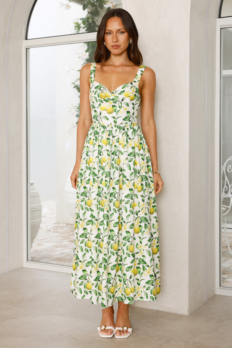Ophelia Midi Elbise — Barzello