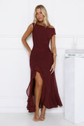 Oriana File Midi Elbise — Barzello