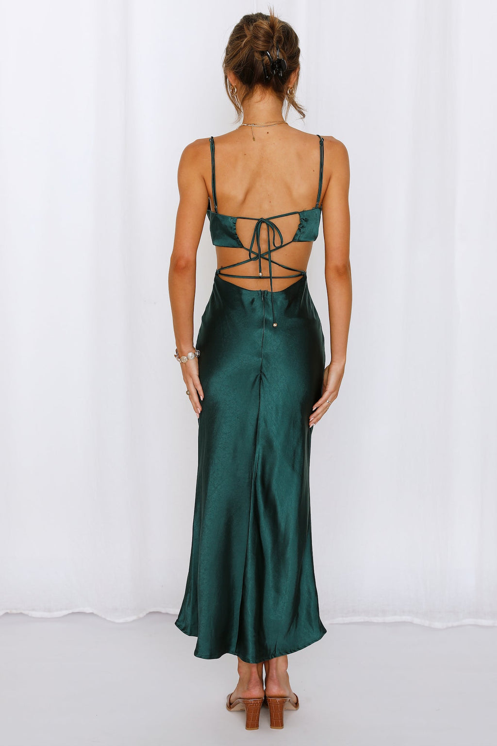 Oriana Midi Elbise — Barzello
