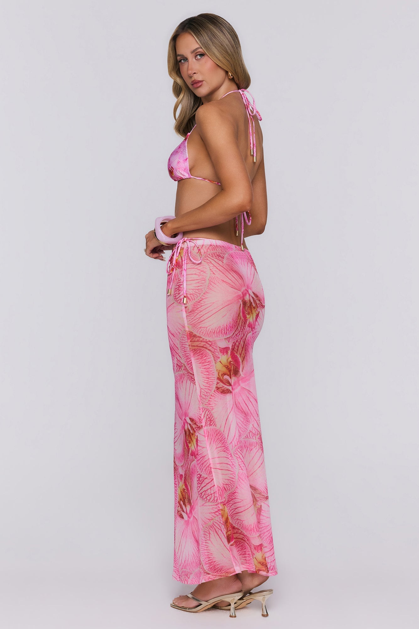 Oversize File Maksi Etek — Barzello