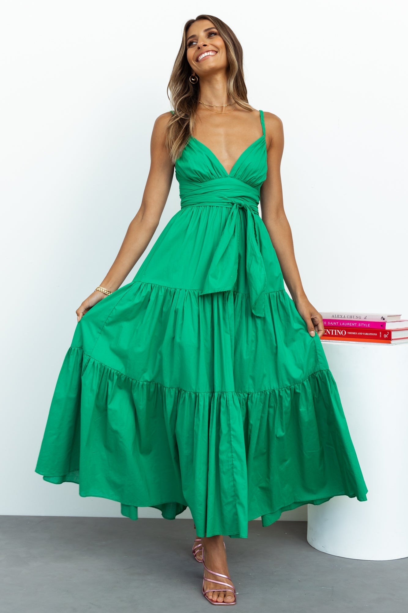Perla Midi Elbise — Barzello