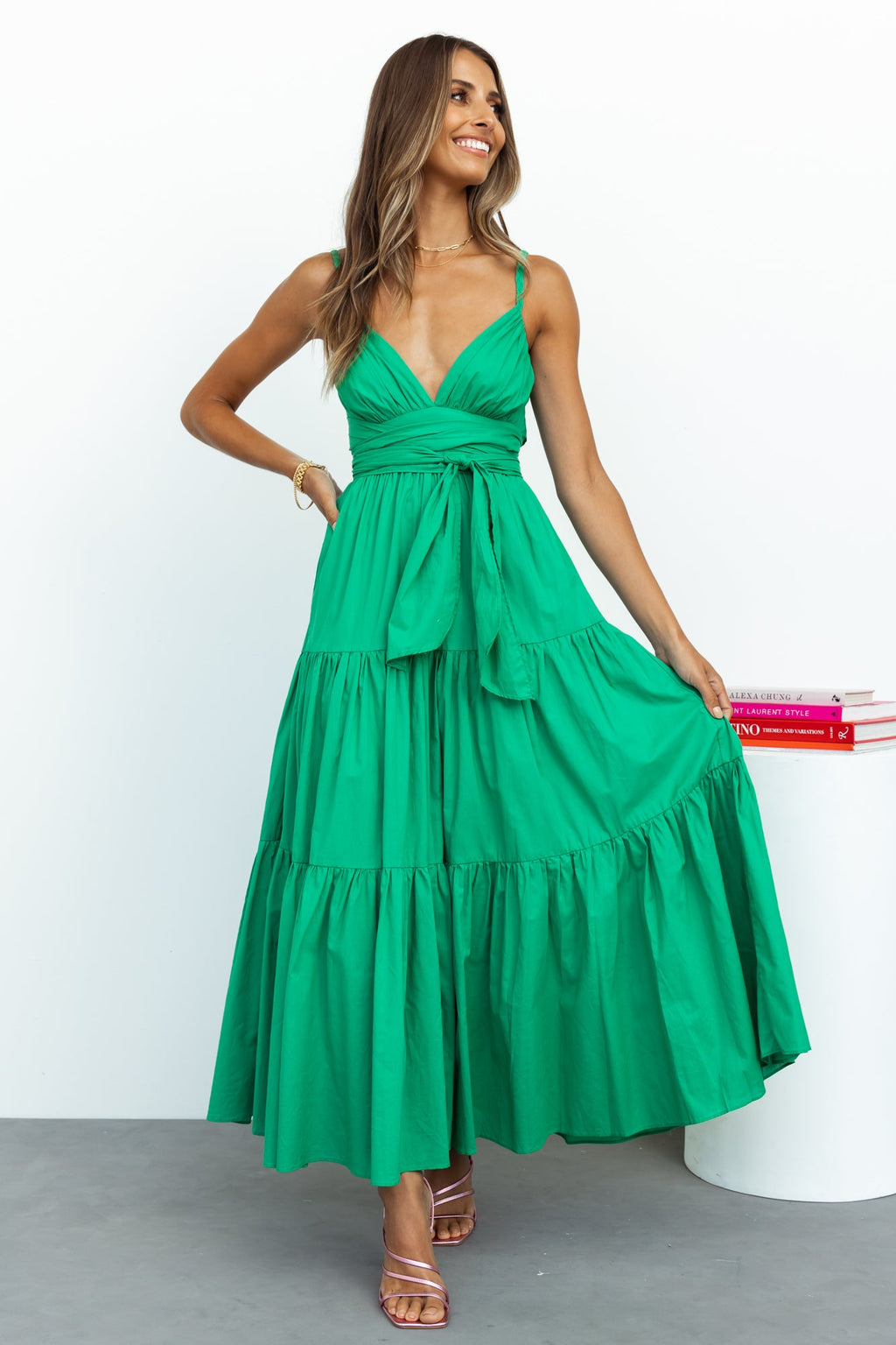 Perla Midi Elbise — Barzello