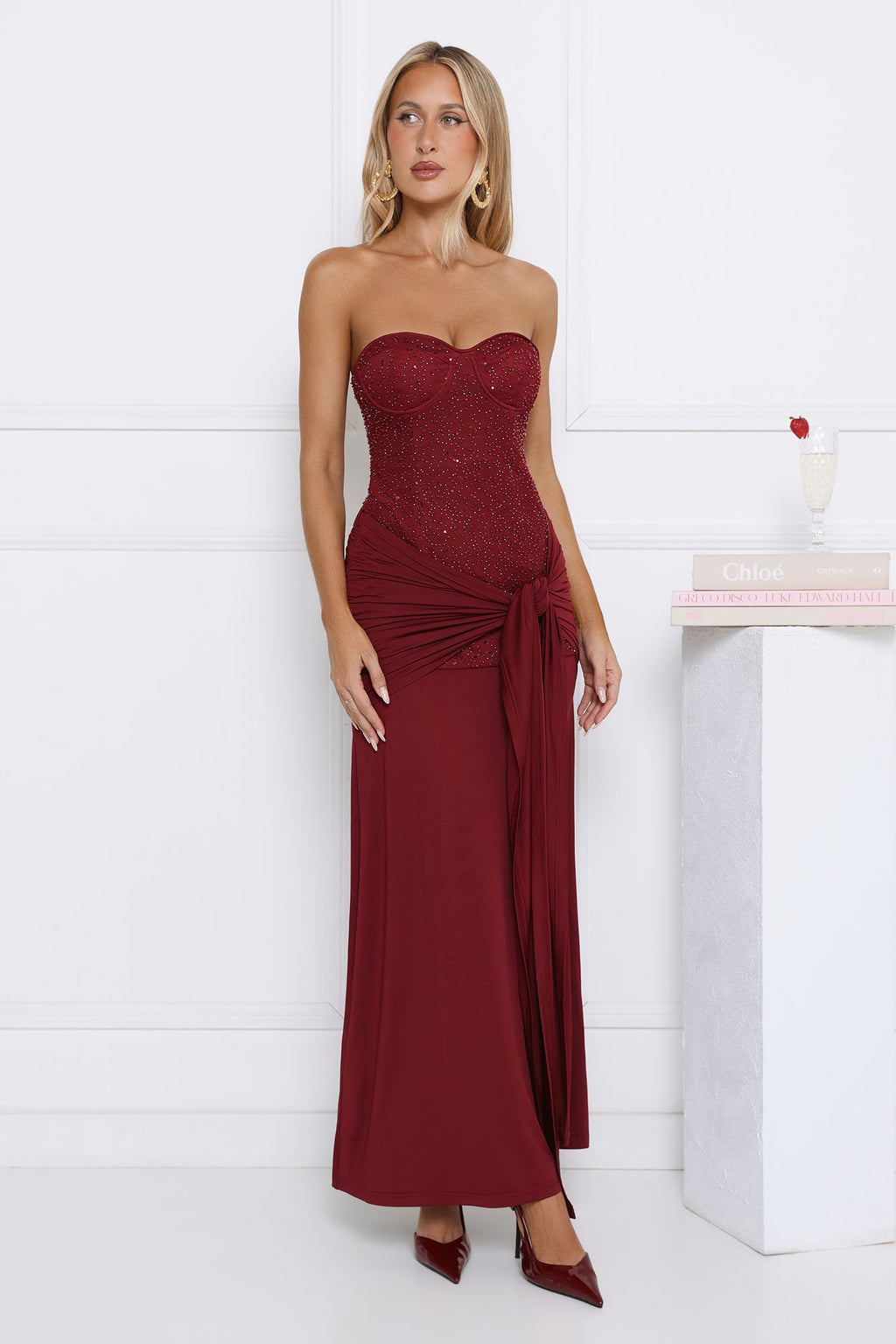 Portofino Payet Elbise — Barzello