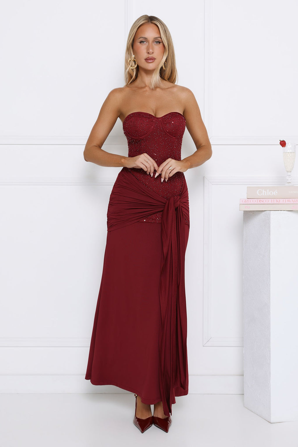 Portofino Payet Elbise — Barzello