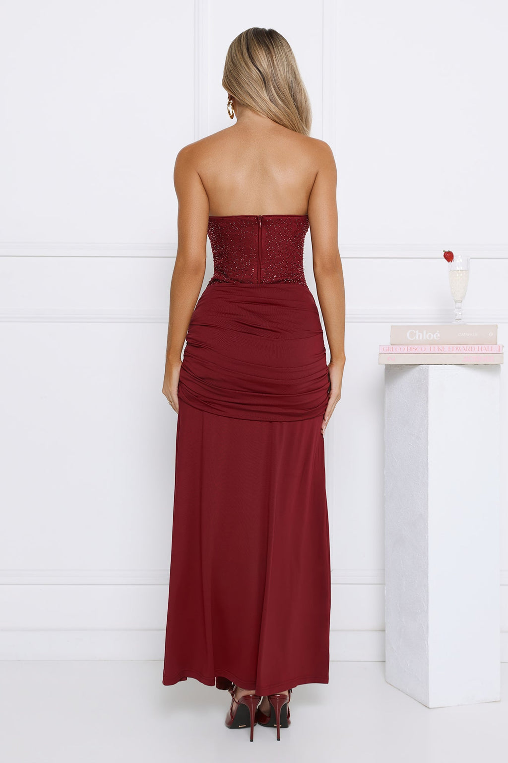 Portofino Payet Elbise — Barzello