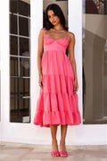 Rosalia Midi Elbise — Barzello