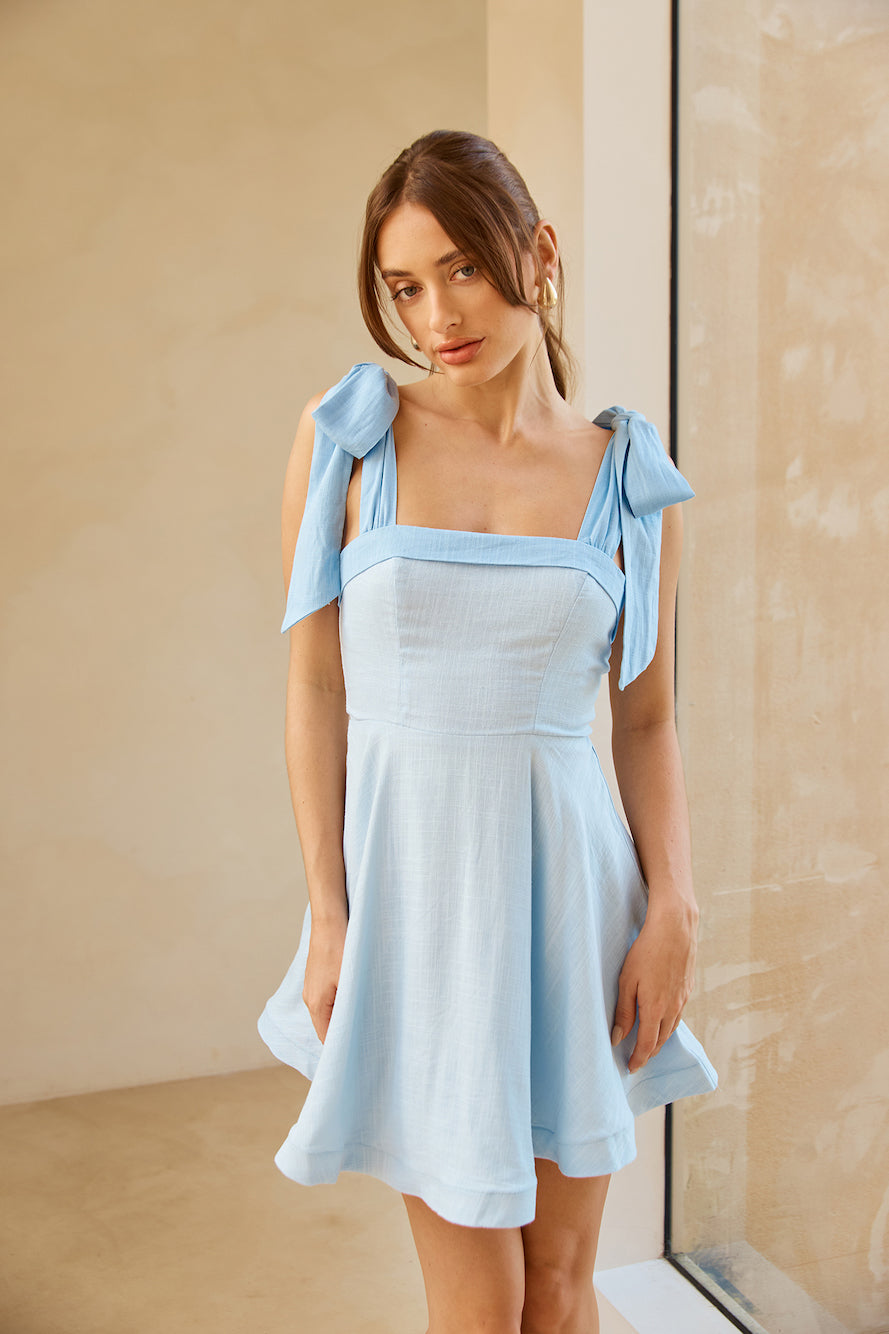 Serena Mini Elbise — Barzello