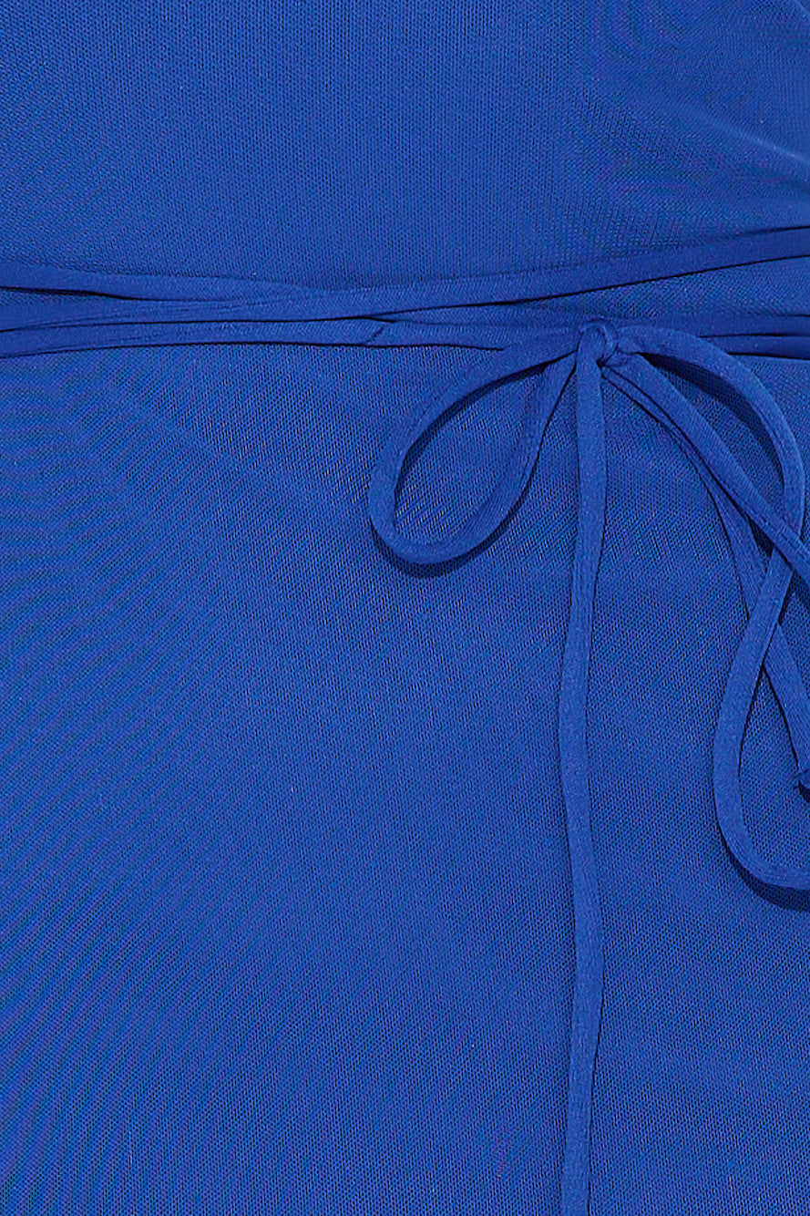 Straplez File Midi Elbise — Barzello