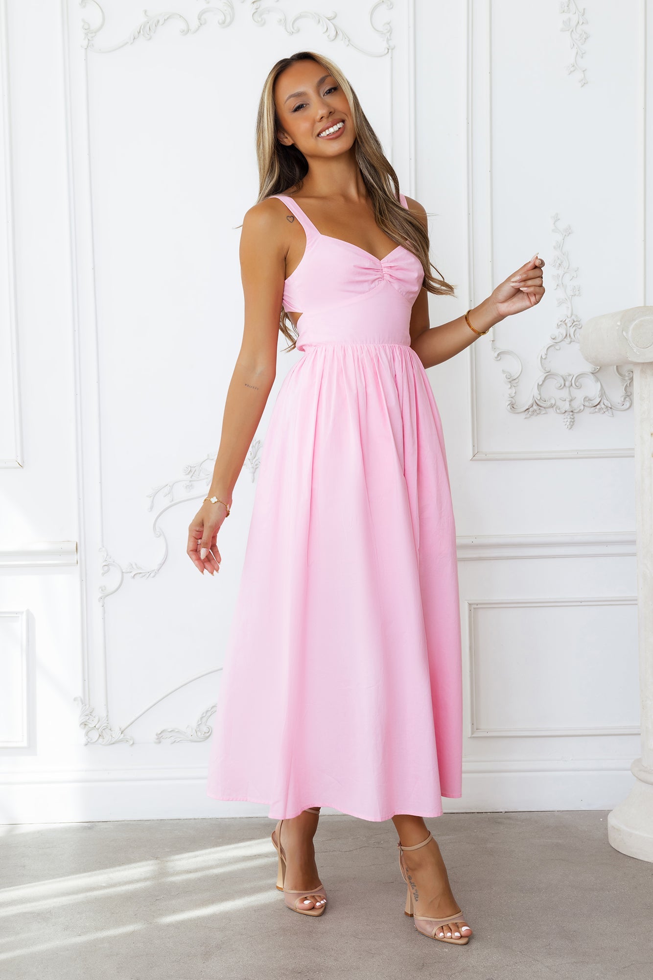 Tessera Midi Elbise — Barzello