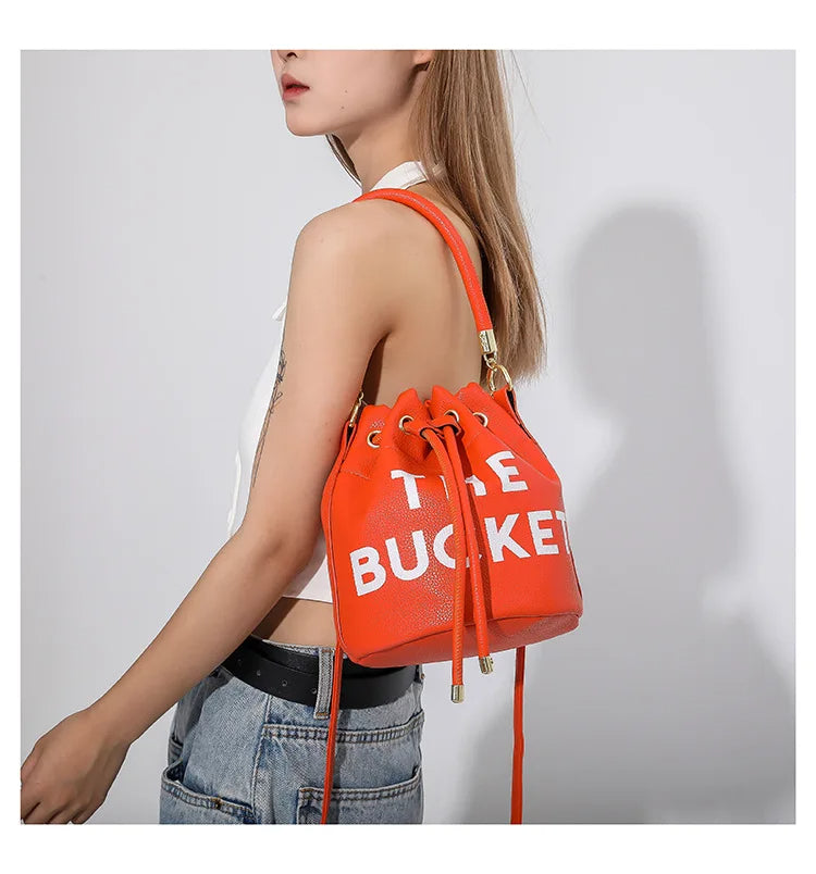 The Bucket Bag - Barzello, Barzello Çantaları, İndirimleri Keşfet ! Barzello Turuncu Barzello