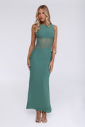 Tiara File Midi Elbise — Barzello