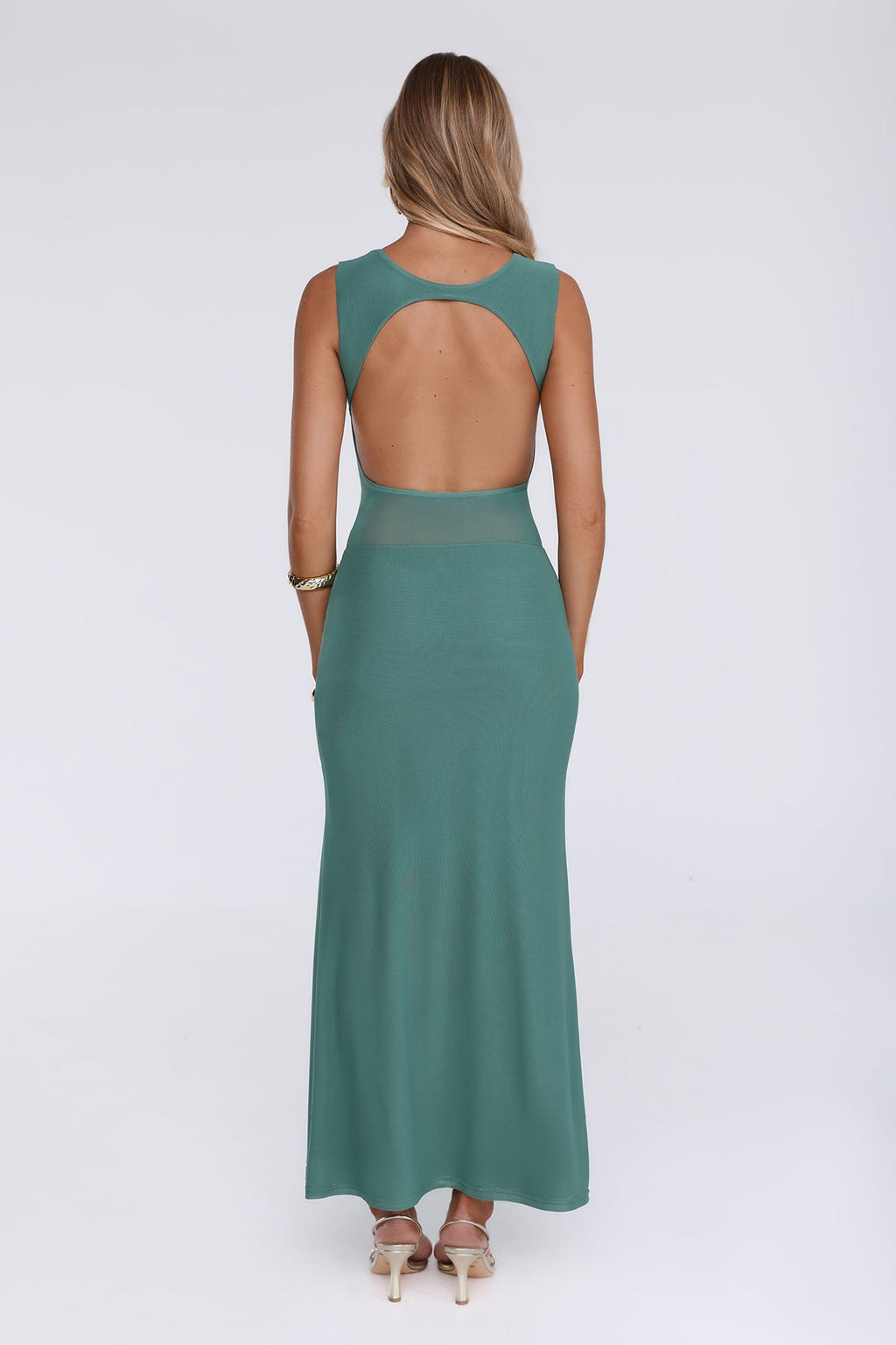Tiara File Midi Elbise — Barzello