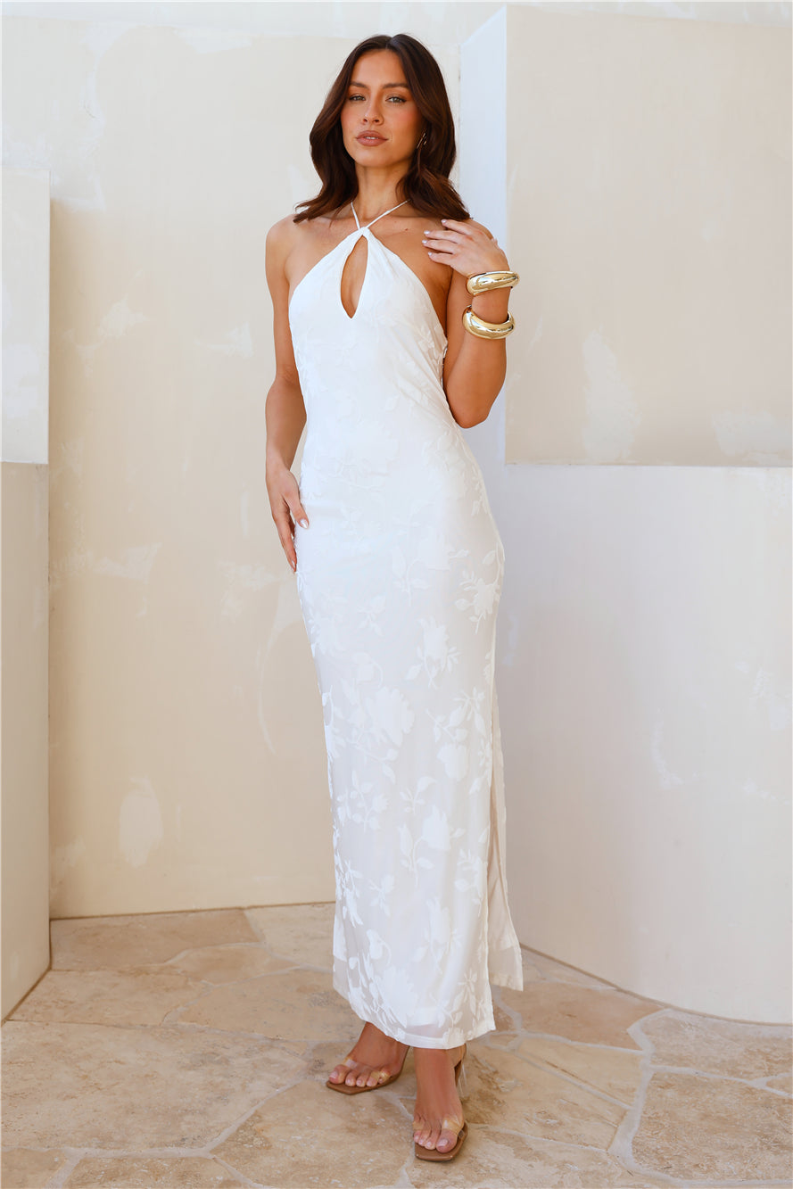 Tiara Kadife Maksi Elbise — Barzello