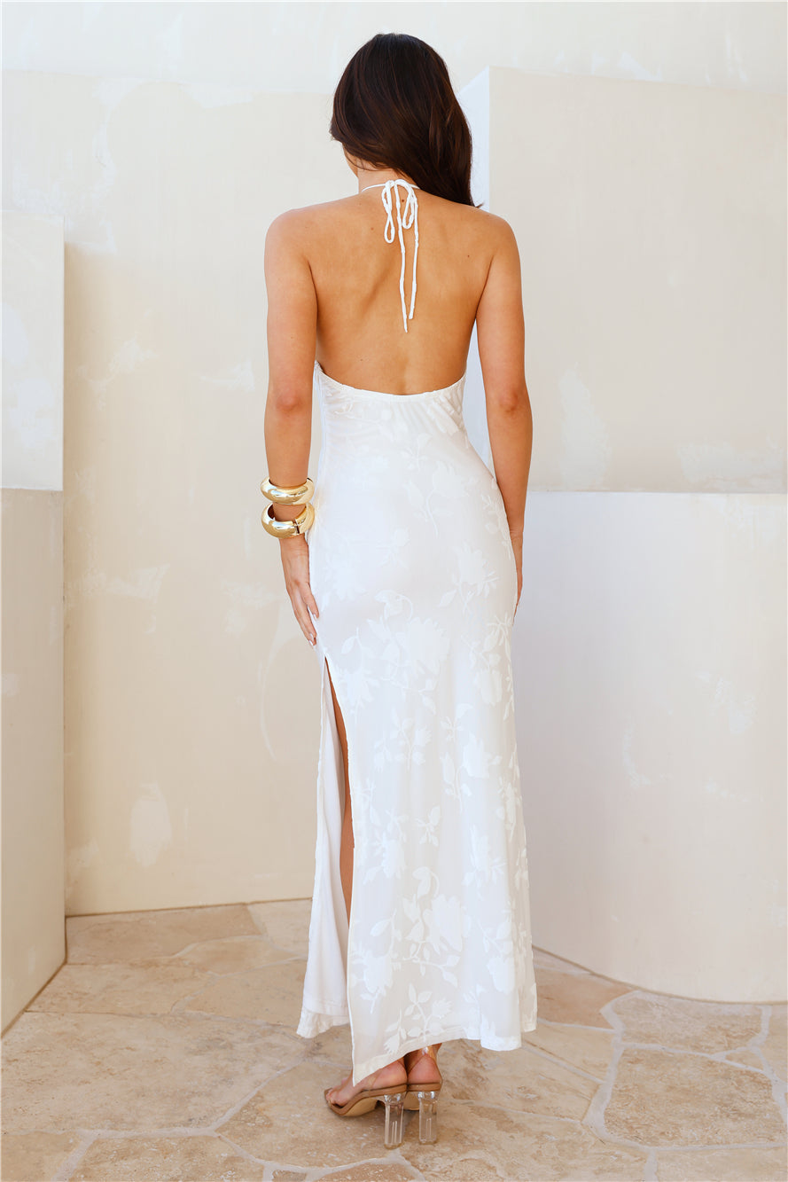 Tiara Kadife Maksi Elbise — Barzello
