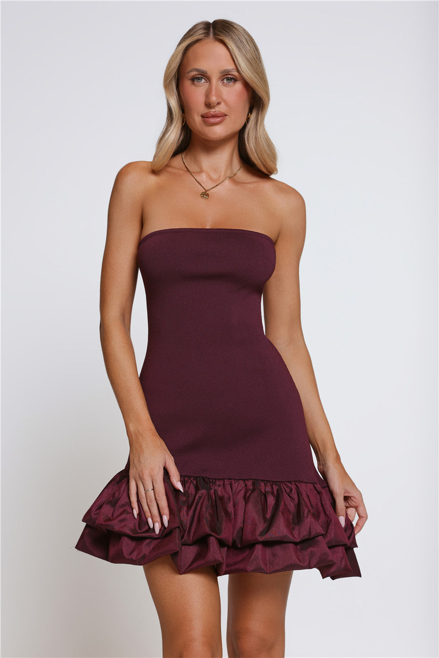 Ursula Fitilli Mini Elbise — Barzello