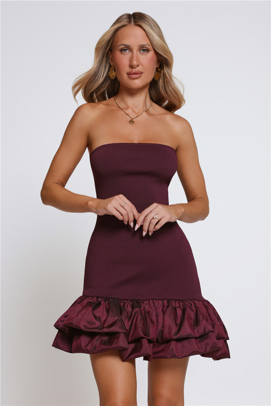Ursula Fitilli Mini Elbise — Barzello
