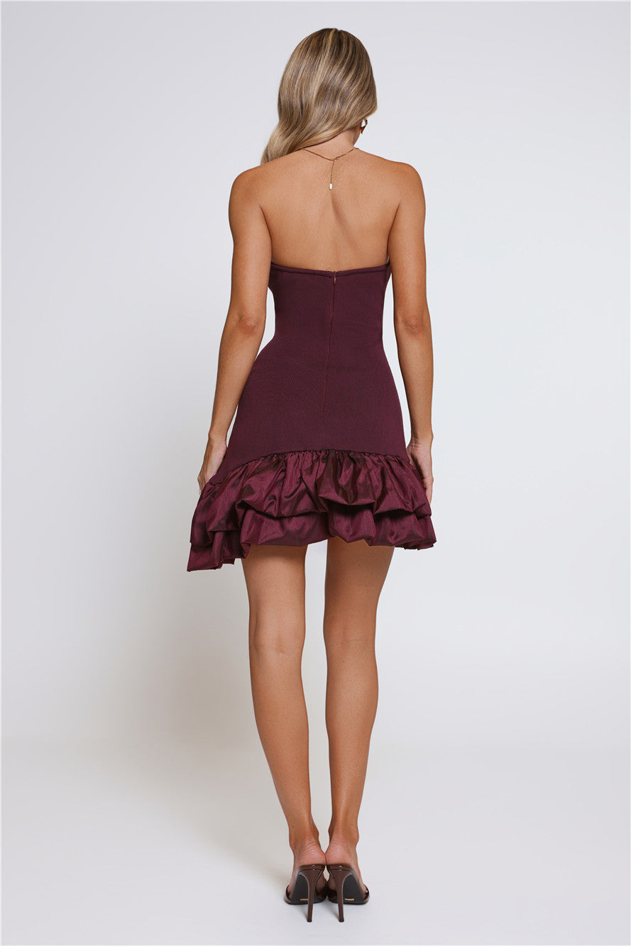 Ursula Fitilli Mini Elbise — Barzello