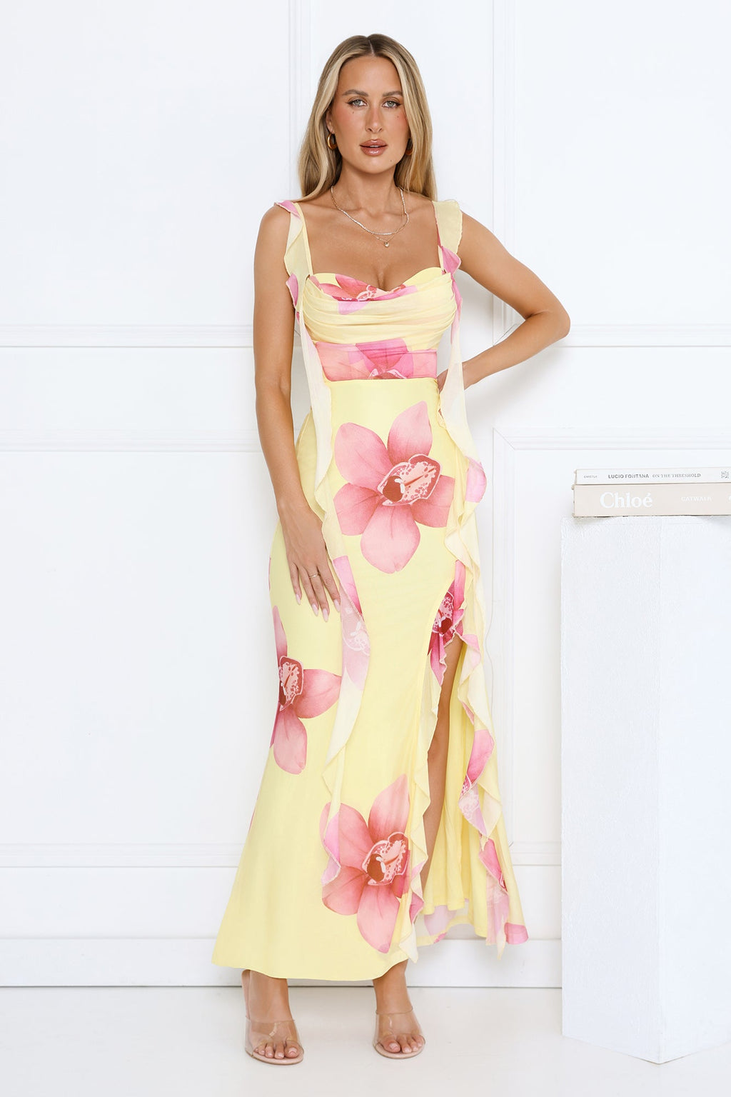 Valentina File Elbise — Barzello