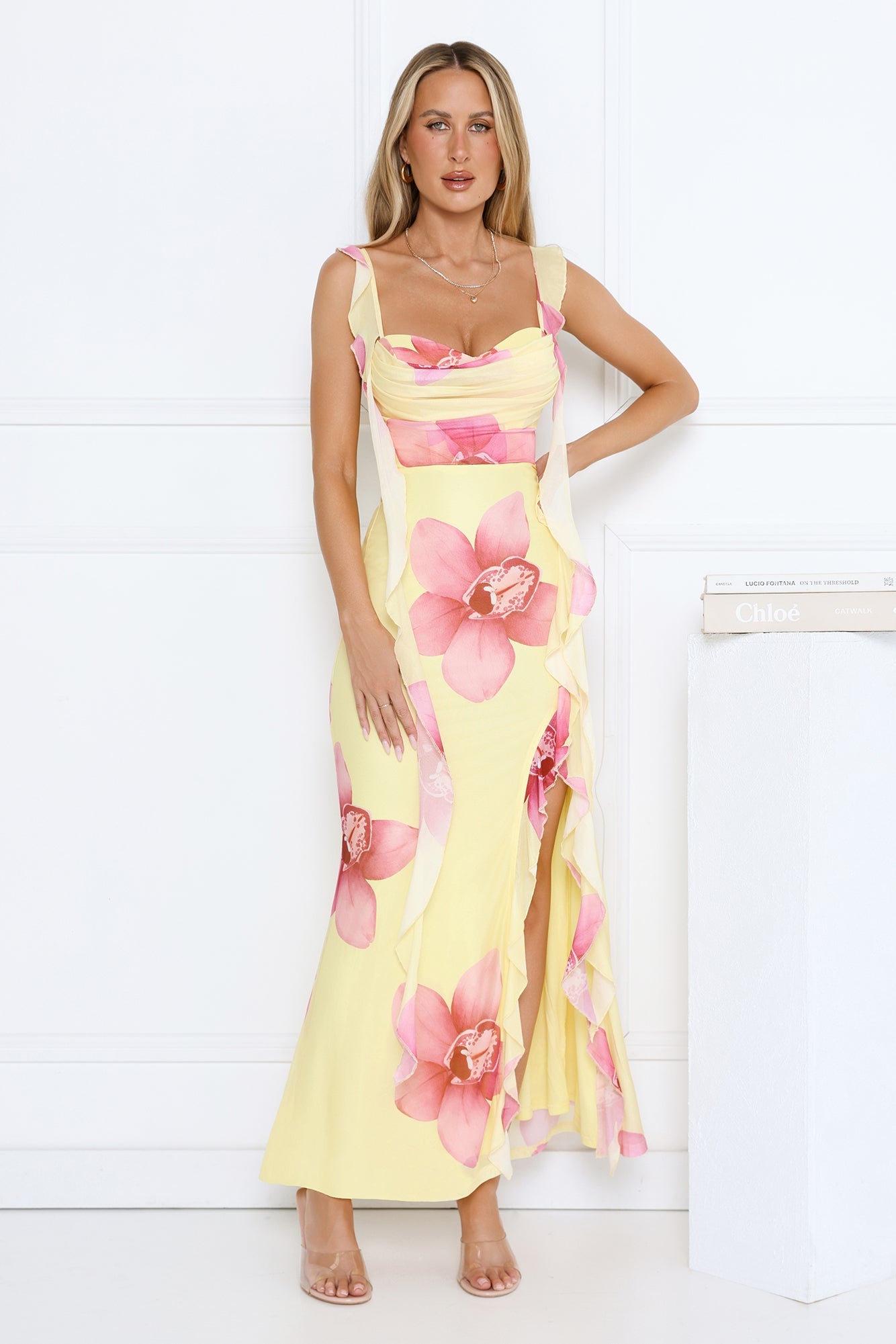 Valentina File Elbise — Barzello