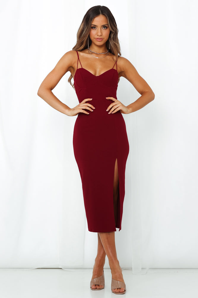 Valentina Krep Midi Elbise — Barzello
