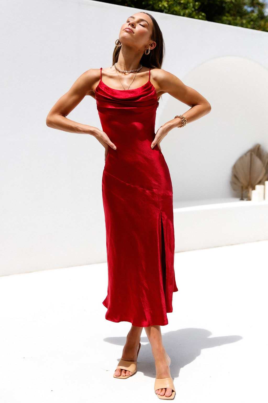 Valentina Midi Elbise — Barzello