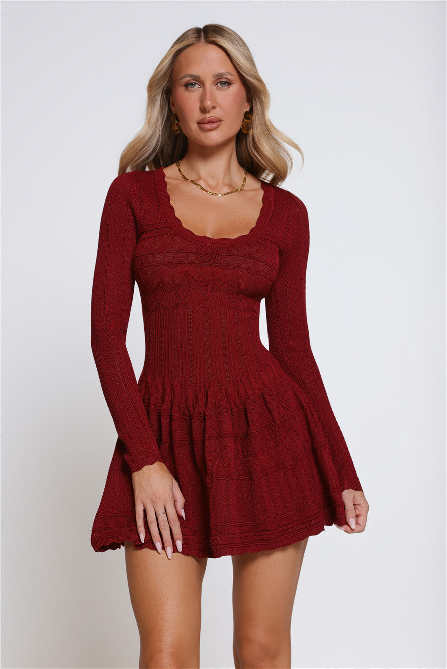 Verona Triko Mini Elbise — Barzello