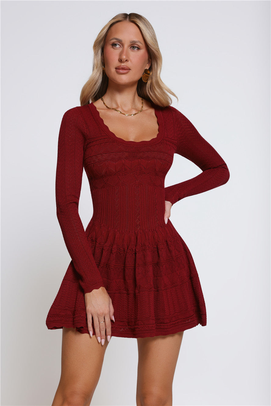 Verona Triko Mini Elbise — Barzello