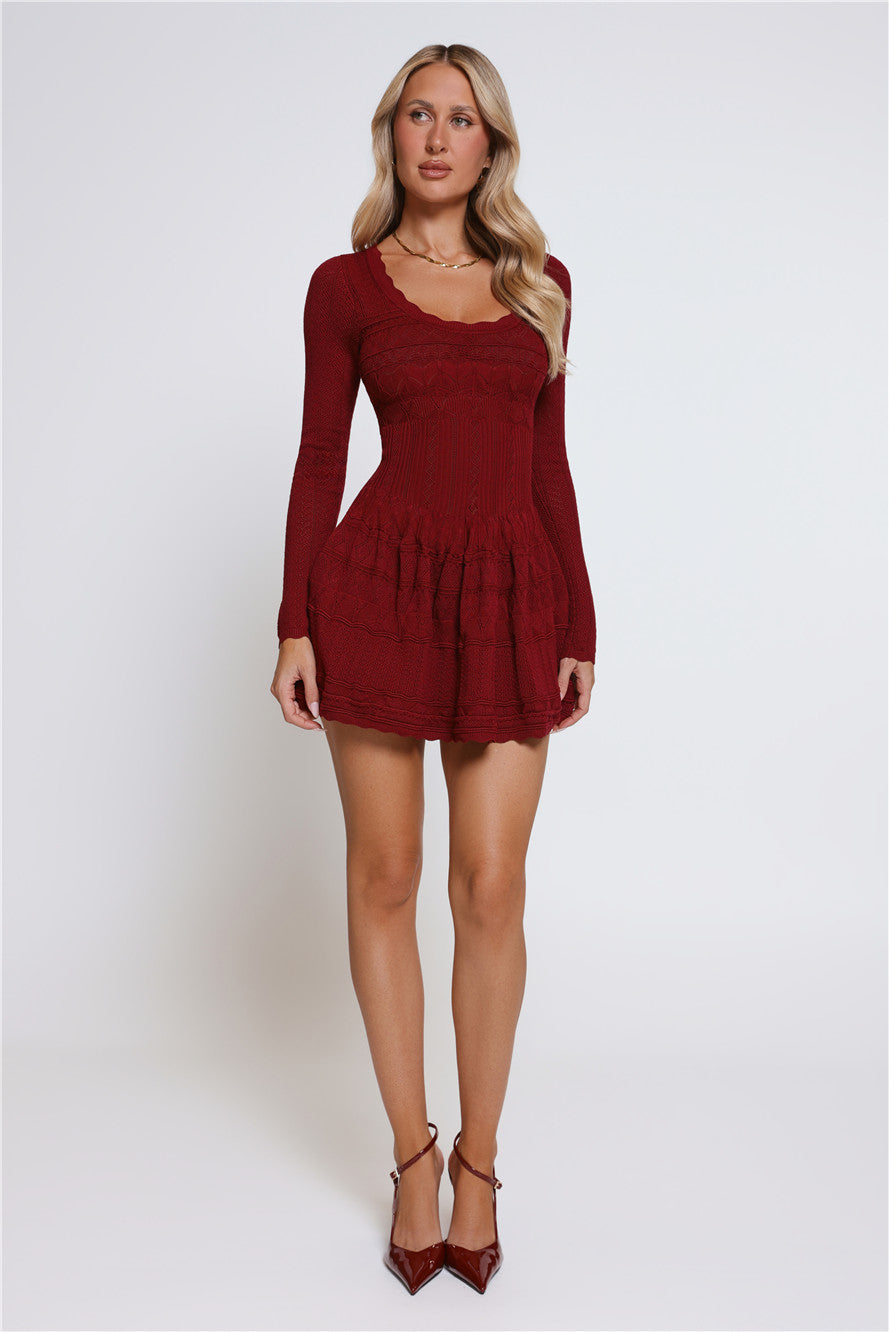 Verona Triko Mini Elbise — Barzello