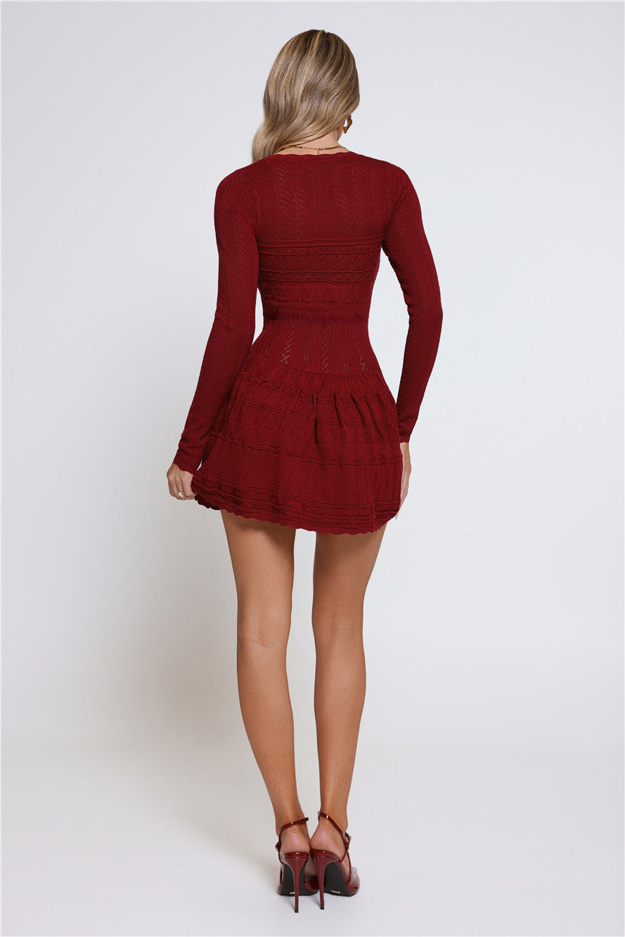 Verona Triko Mini Elbise — Barzello