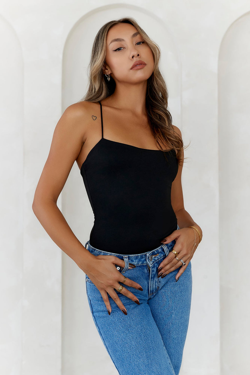 Winona Denim Üst — Barzello