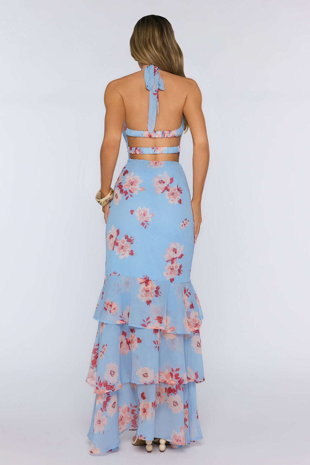 Winona Halter Maksi Elbise — Barzello