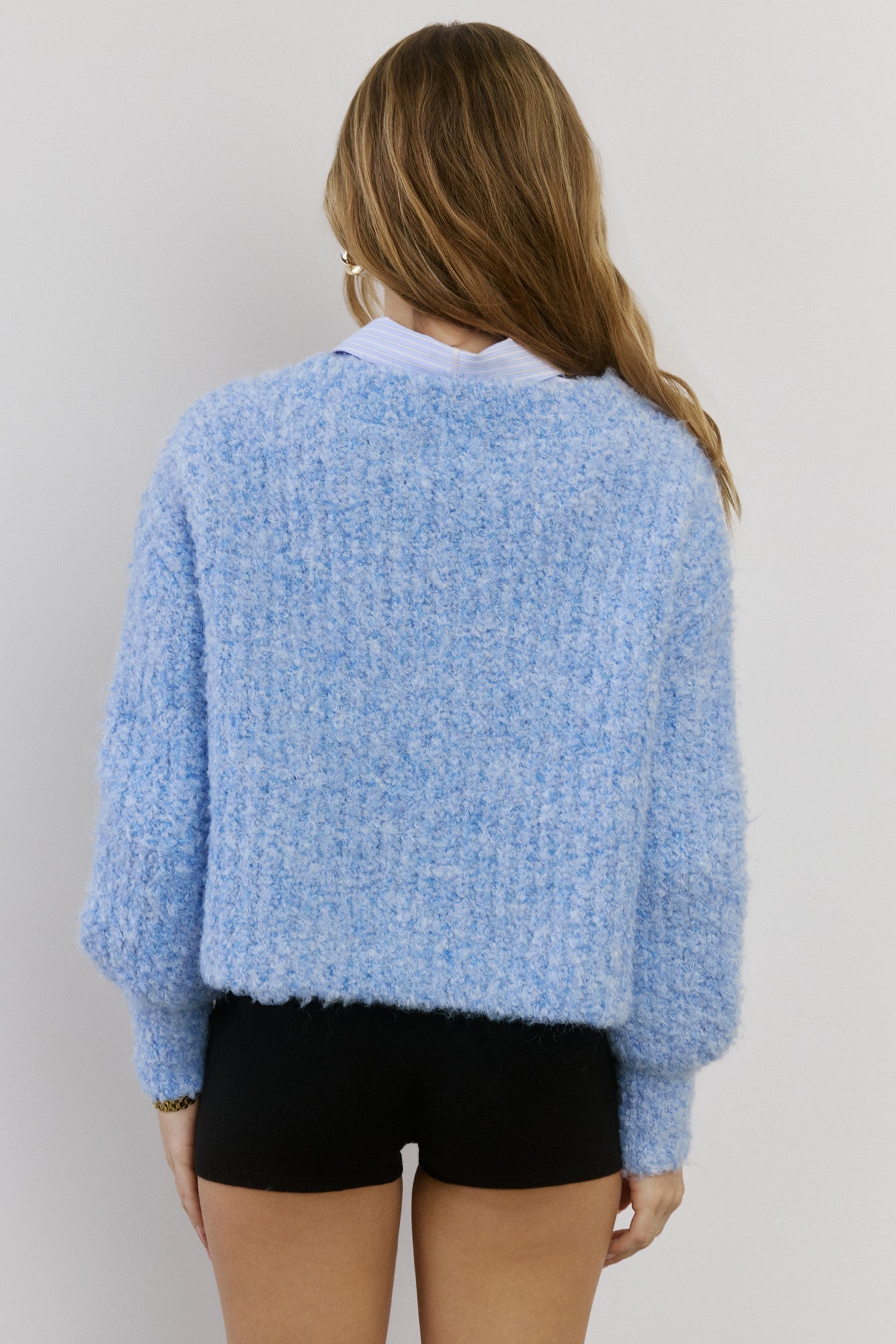 Yara Oversize Triko Hırka — Barzello