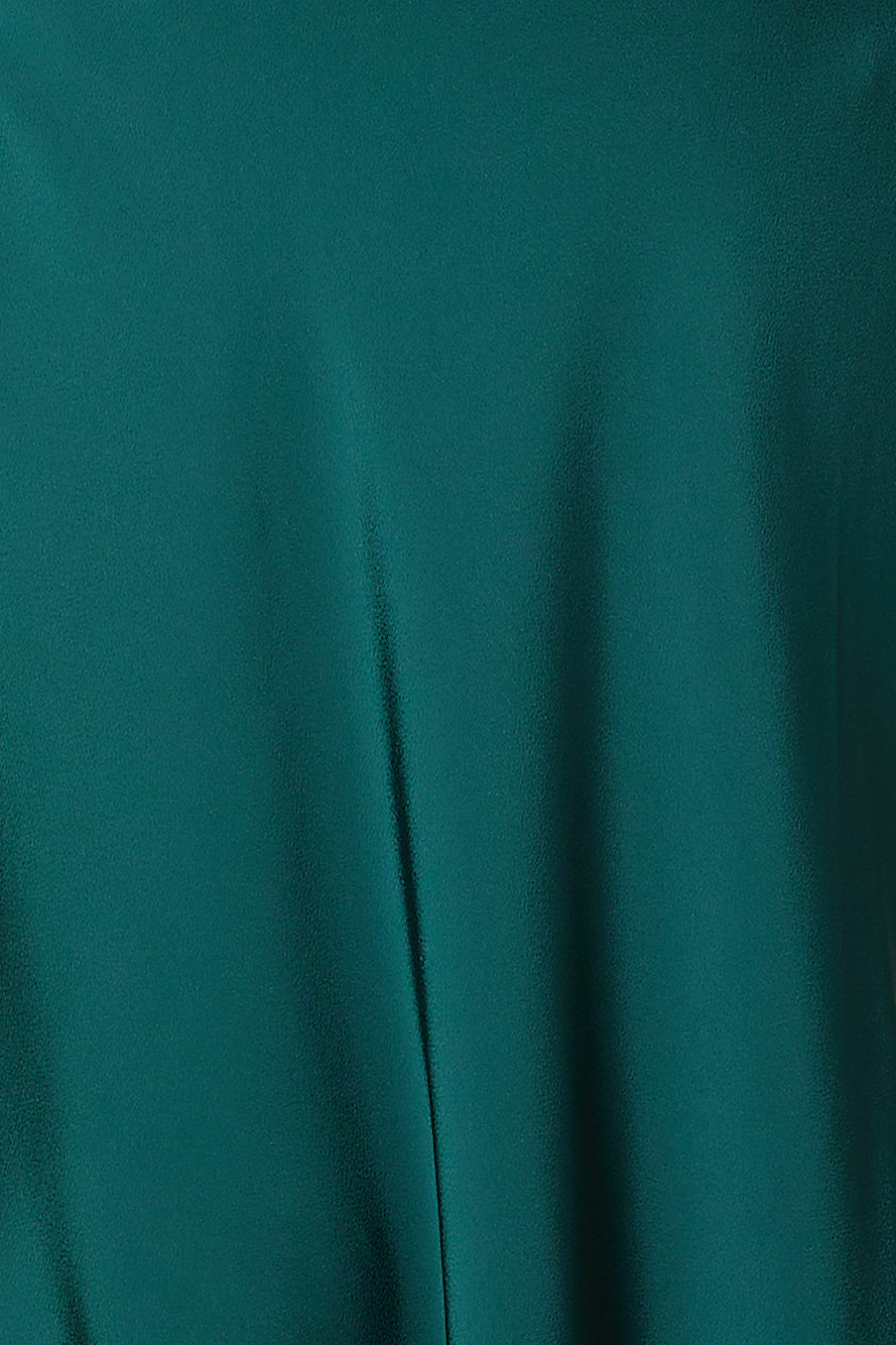 Yüksek Yaka Maksi Elbise — Barzello