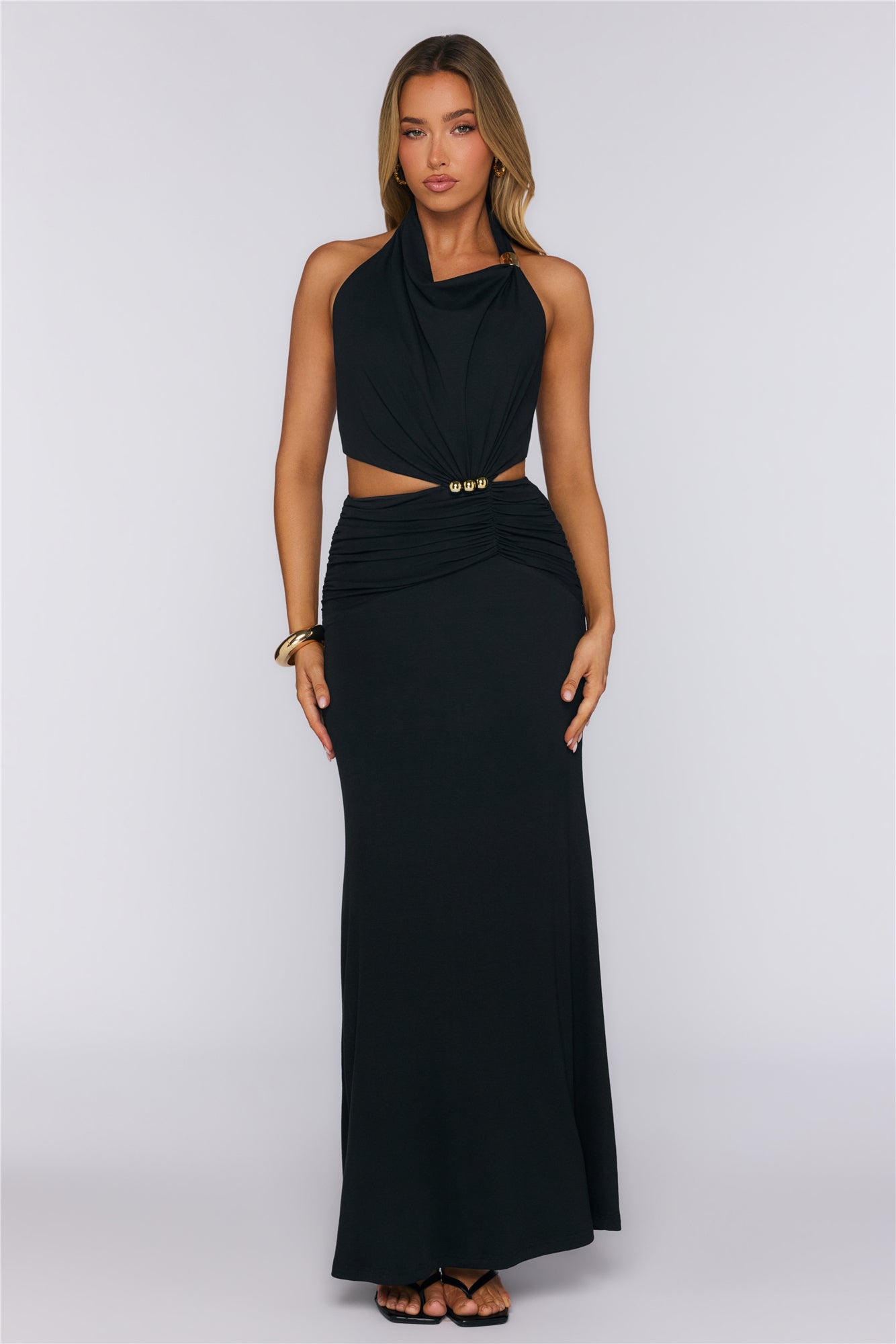Zaira Degaje Maksi Elbise — Barzello